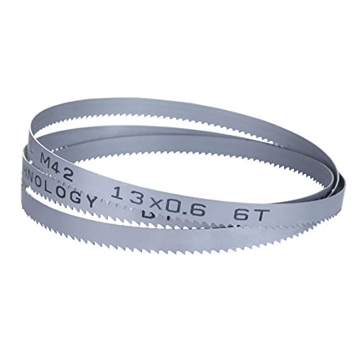 FMingNian 1pc Bandsägeklinge zum Schneiden von Holz und Metal 1000-5000 mm x 13 x 0,63 mm Bandsäge Blade 1/2"x 0,025" Bi-Metal-Bandsäge Blatt (Farbe : 14 tpi, Größe : 1140mm) von FMingNian