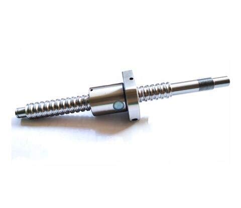 FMingNian SFU1610 300 350 200 250 400 450 500 550 600 650 mm C7 Kugelgewindetrieb mit 1610 Flange Einzelkugelmutter BK / BF12 End Machined (Farbe : SFU1610, Größe : 200mm) von FMingNian