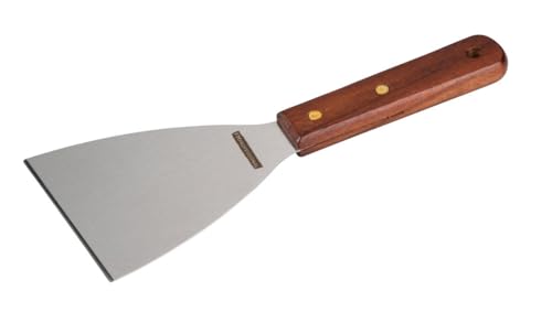 FMProfessional Pfannenwender Fair, 10 cm, Edelstahl und Holzgriff von FMprofessional
