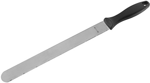 FMprofessional 21558 Konditormesser zweiseitig 43,5cm, Edelstahl, Schwarz/Silber, ca von FMprofessional