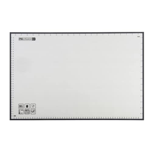 FMprofessional FCK21607 Backblech, silikon, weiß, 44 x 7,9 x 2,5 cm von FACKELMANN