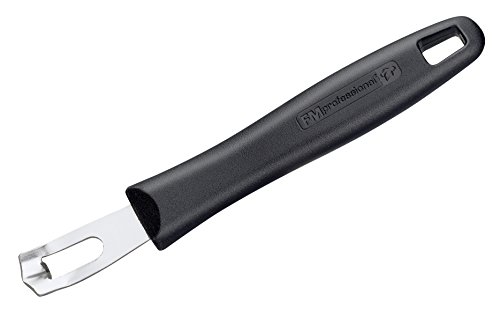 FMprofessional Ziliermesser 16 cm CHEF, (Farbe: Edelstahl/Schwarz), Menge: 1 Stück von FMprofessional