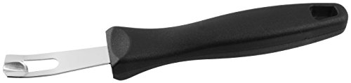 FMprofessional Ziliermesser 18 cm CHEF, (Farbe: Edelstahl/Schwarz), Menge: 1 Stück von FMprofessional