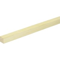 Fn Neuhofer - Flachleiste 100 cm 20 x 20 mm Fichte/Kiefer Leisten von FN NEUHOFER