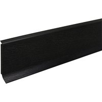 Kernsockelleiste 250 cm 60 x 14 mm schwarz Leisten - Fn Neuhofer von FN NEUHOFER