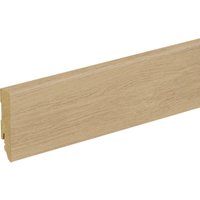 Neuhofer Fußleiste 240 cm 70 x 19 mm Eiche Burlington Sockelleisten von FN NEUHOFER