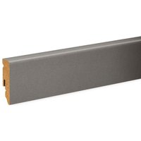 Neuhofer Fußleiste 240 cm x 58 x 15 mm anthrazit Sockelleisten & Fußleisten von FN NEUHOFER