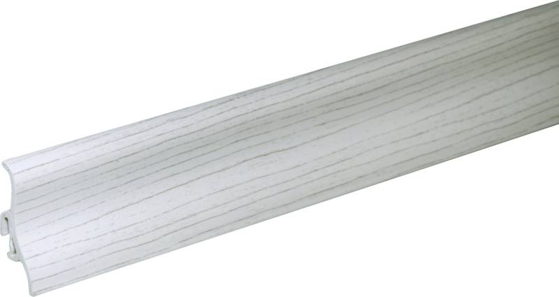 FN Neuhofer Fußleiste 250 cm 48 x 21 mm Perlgrau von FN Neuhofer