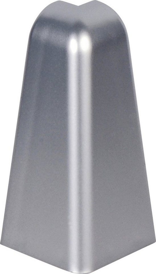 FN Neuhofer Sockelleiste Neuhofer Außenecke 30 x 30 x 60 mm Silber bedampft von FN Neuhofer