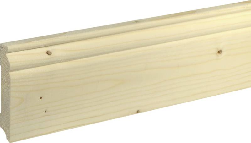 FN Neuhofer Sockelleiste SF272/S0950 240 cm 95 x 18 mm Fichte/Kiefer von FN Neuhofer