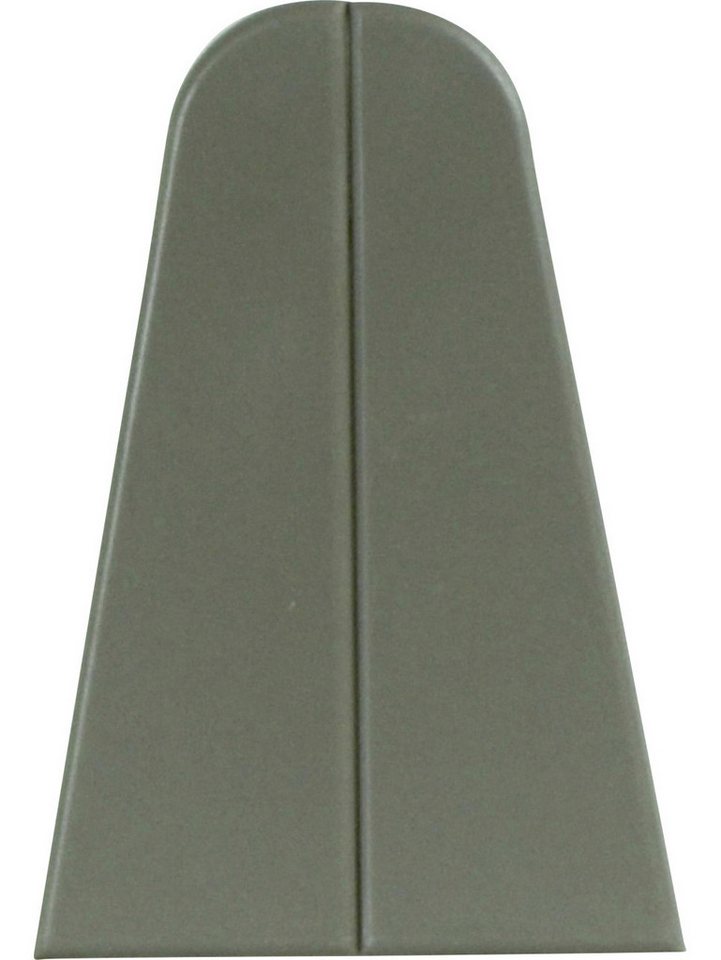 FN Neuhofer Sockelleisten-Endkappe Neuhofer Endstück 10 x 20 x 60 mm uni grau von FN Neuhofer