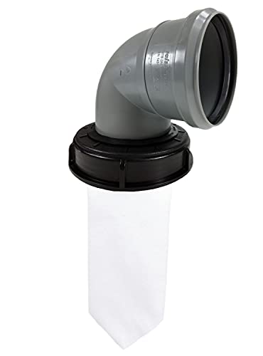FN-Technik IBC Deckelfilter Regenwasserfilter DN 150 Bogen NW 110 Filz von FN-Technik
