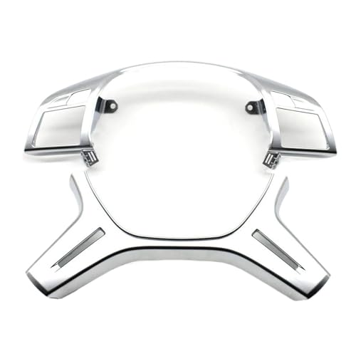 Auto Lenkradabdeckung Oben Und Unten Für Mercedes Für Benz C E ML GLS G-Klasse W204 W212 W166 W463(Chrome Part AB) von FNERRMEVC
