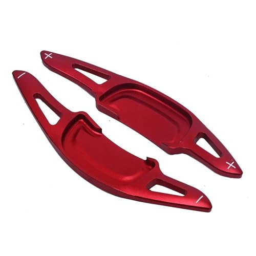 FNERRMEVC Auto 1 Paar Lenkrad-Schaltwippen Für Mazda 3 CX30 CX-30 2020–2022(ROT) von FNERRMEVC
