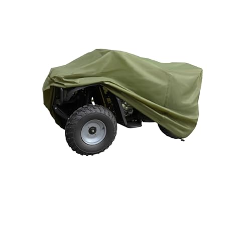 FNERRMEVC Auto ATV-Abdeckung 190T-PU Wasserdicht Für Polaris Outdoor Allwetterschutz 4-Rad-Quad ATV-Abdeckung Widerstandsfähig Zubehör(L(200X95X106cm)) von FNERRMEVC