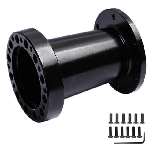 FNERRMEVC Auto Lenkradnaben Adapter Abstandshalter 51 Mm 76 Mm 101 Mm(Schwarz101mm) von FNERRMEVC