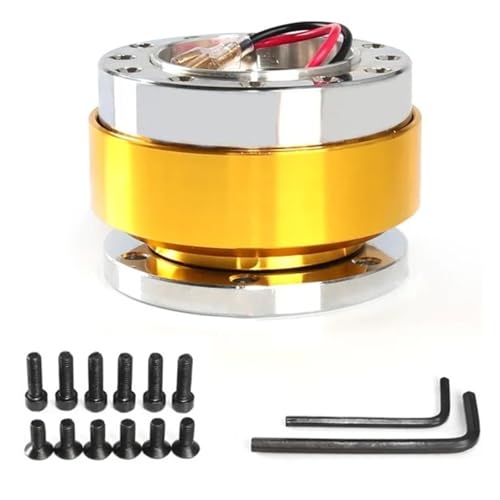 FNERRMEVC Auto Universal Lenkrad-Adapter Set Zum Abnehmen(Gelb) von FNERRMEVC