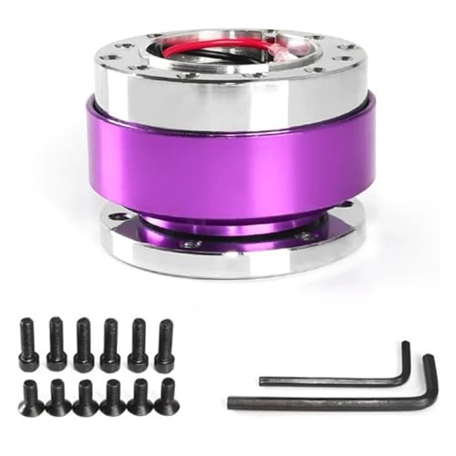 FNERRMEVC Auto Universal Lenkrad-Adapter Set Zum Abnehmen(LILA) von FNERRMEVC