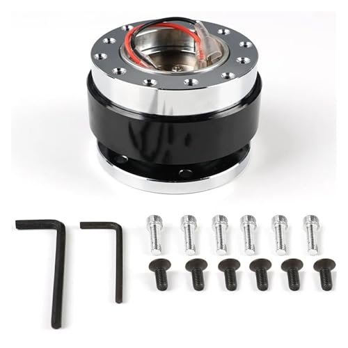 FNERRMEVC Auto Universal Lenkradnabenadapter Mit 6 Loch Abreißsockel von FNERRMEVC