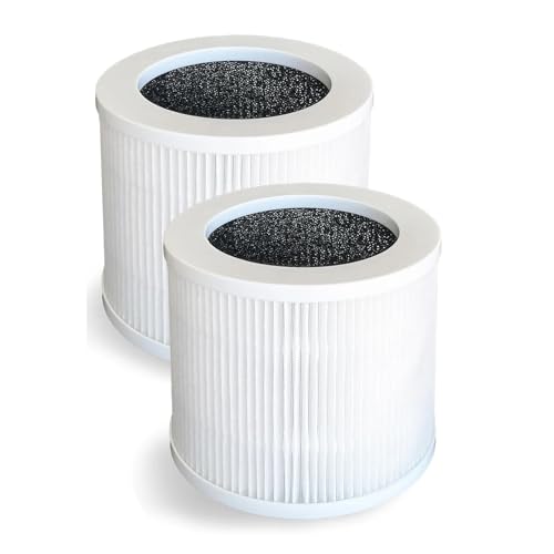 1/2 Pack A1 Ersatzfilter, Kompatibel Mit VEWIOR, Luftreiniger HQSC-50, HQKJ-80, AMEIFU AP01W, KOIOS HQKJ-50 Luftreiniger(2 PCS) von FNFEJHTB