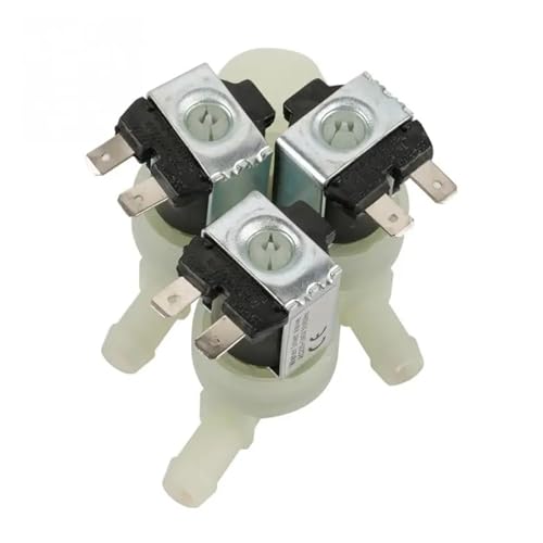 AC 220 V 3-Wege-Elektromagnetventil, Wassereinlass N/C, Normales Elektromagnetventil, G3/4-Magnetventil von FNFEJHTB