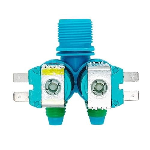 Doppelkopf-/Wassereinlass-Magnetventil WaschmaschinenteileN For DC62-00311D 110-127 V von FNFEJHTB