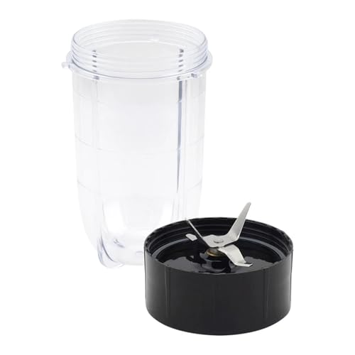 Ersatz-Kreuzklinge + 16-oz-Becher-Set, Kompatibel Mit MagicBullet, Teile 250 W MB1001 Mixer von FNFEJHTB