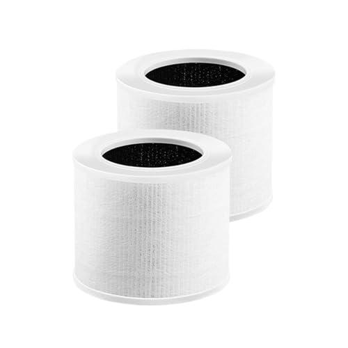 Ersatzfilter For Mini-Luftreiniger, Kompatibel Mit Levoit, 3-in-1, Hocheffiziente Aktivkohle, Core Mini-RF, 2er-Pack, Weiß Ersatzfilter For Mini-Luftreiniger, Kompatibel Mit Levoit, 3-in-1, Hocheffiziente Aktivkohle, Core Mini-RF, 2er-Pack, Weiß von FNFEJHTB