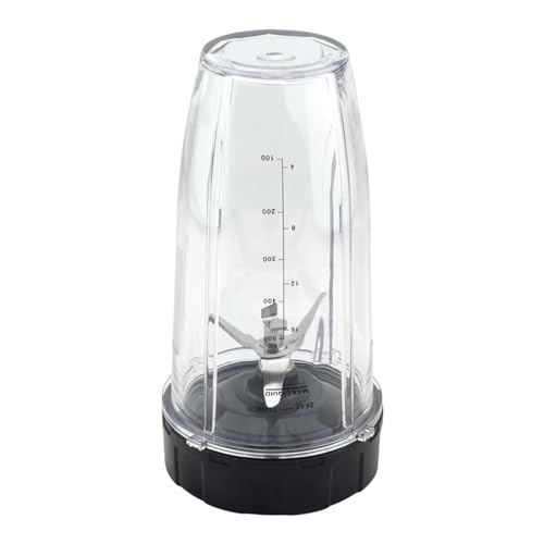 Ersatzteile For Mixer, Kompatibel Mit Ninja, 24-oz-Becher, 7-Flossen-Extraktorklinge, Kompatibel Mit Nutri, Auto IQ BN801 SS101 BL480 – 30 BL641 von FNFEJHTB