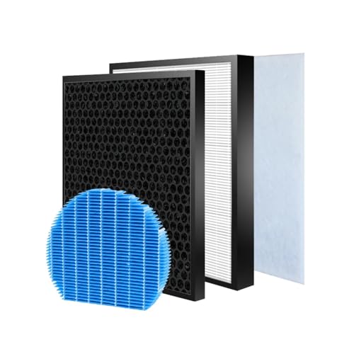 FZ-A50HFE FZ-A50DFE For Luftreiniger, Kompatibel For Sharp, KC-A50J KC-A50J-W KCA50JW, Filter Und Carbon Filter(SET and Humidifier) von FNFEJHTB