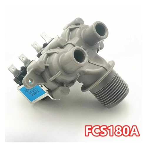 Magnetventil, Kompatibel Mit Panasonic, Waschmaschine XQB75-F741U H773U Doppelkopf HA7041 Wassereinlassventil FCS180A von FNFEJHTB