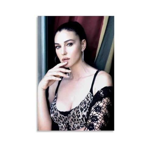 FNWNJNG Monica_Bellucci_actress Poster Dekorative Malerei Leinwand Wandkunst Wohnzimmer Poster Schlafzimmer Malerei,Wandkunst Bilddruck Moderne Familienzimmer Dekor 20x30inch(50x75cm) von FNWNJNG