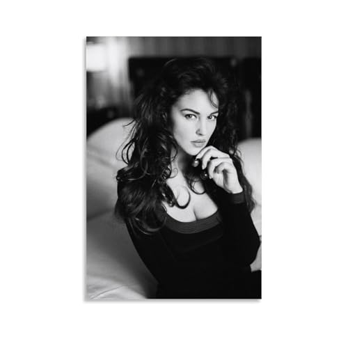 FNWNJNG Monica_Bellucci_fanart Poster Dekorative Malerei Leinwand Wandkunst Wohnzimmer Poster Schlafzimmer Malerei,Wandkunst Bilddruck Moderne Familienzimmer Dekor 08x12inch(20x30cm) von FNWNJNG