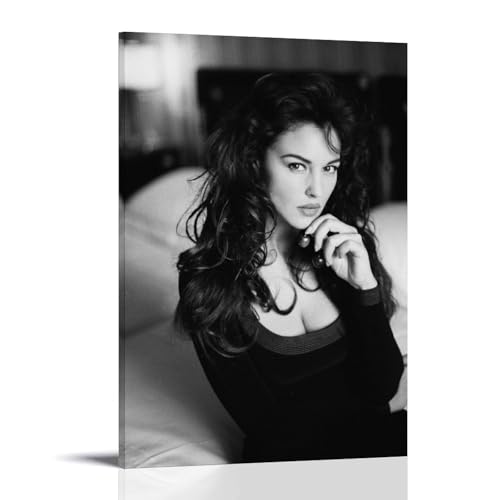 FNWNJNG Monica_Bellucci_fanart Poster Dekorative Malerei Leinwand Wandkunst Wohnzimmer Poster Schlafzimmer Malerei,Wandkunst Bilddruck Moderne Familienzimmer Dekor 12x18inch(30x45cm) von FNWNJNG