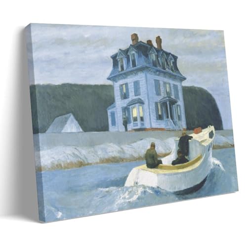 FNWNJNG The_Bootleggers_Edward_Hopper Poster Dekorative Malerei Leinwand Wandkunst Wohnzimmer Poster Schlafzimmer Malerei,Wandkunst Bilddruck Moderne Familienzimmer Dekor 12x18inch(30x45cm) von FNWNJNG