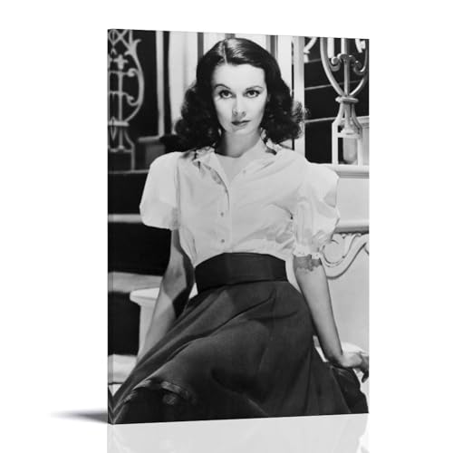 FNWNJNG Vivien_leigh_star Poster Dekorative Malerei Leinwand Wandkunst Wohnzimmer Poster Schlafzimmer Malerei,Wandkunst Bilddruck Moderne Familienzimmer Dekor 20x30inch(50x75cm) von FNWNJNG