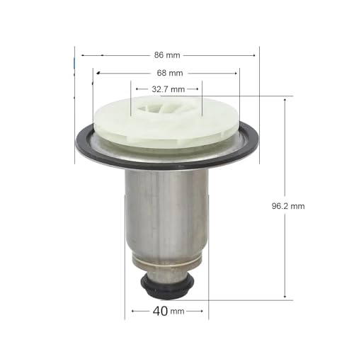 1 stücke Gas Kessel Teil Wasser Umwälzpumpe Motor Rotor/Wasser Blätter for Gelten zu Power Wasserpumpe Rotor Core(B) von FNWXGMFZ
