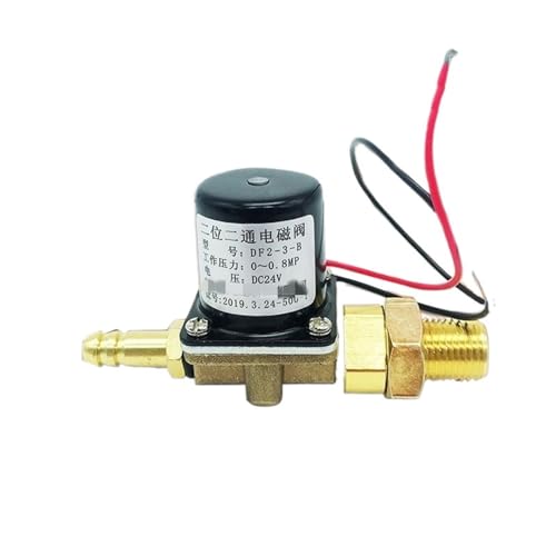 3 Stück DF2-3-B DC24V, AC36V, AC220V Zwei-Positionen-Zwei-Wege für CO2-Gas, Argongas-Schweißgerät, Magnetventil (M14 x 1,5, 24 V) von FNWXGMFZ