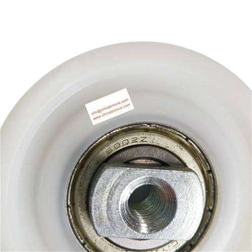 Aufzug Draht Seil Pulley Lift Ersatzteile Kleiderbügel Roller 58 * 9 * 6002 Weiß Nylon Rad OD58mm W9mm Lager 6002Z Aufzug Draht Seil Pulley Lift Ersatzteile Kleiderbügel Roller 58 * 9 * 6002 Weiß Nylon Rad OD58mm W9mm Lager 6002Z von FNWXGMFZ