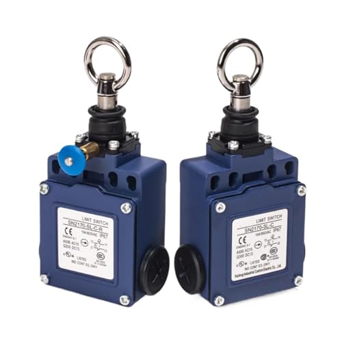FNWXGMFZ 1PC Endschalter Pull Seil Schalter SN6170-SL-CR/SN2170/SN4170-SL-Csafety notfall stop schalter(SN4170-SL-C) von FNWXGMFZ
