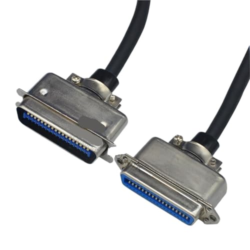 FNWXGMFZ Kabel für Paralleldrucker DDK, Serie CN57, Signalanschluss für Gerät männlich und weiblich, Kabellänge der Klemme 36P (1,5 m, Male-to-Femal) von FNWXGMFZ