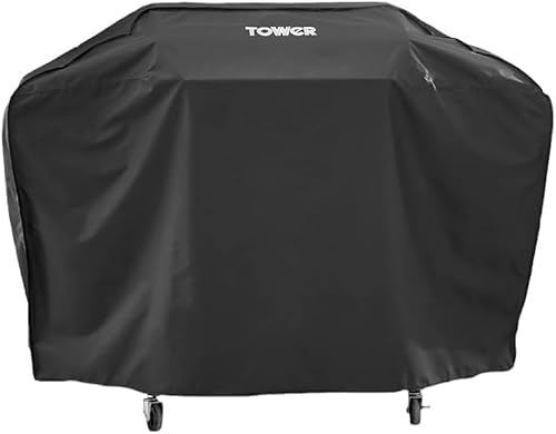 Tower 3-4 Brenner Gasgrill Abdeckung | wetterfest, wasserdicht, winddicht & UV-beständig | Universal, passend für bis zu 107 x 153 x 57 cm von FNX