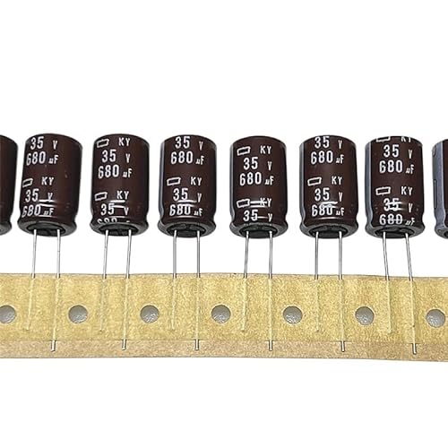 (10pcs) Aluminum electrolytic capacitor 35v680uf 12.5 * 20 high-frequency long life 680uf35V capacitor FNYUVNFAF von FNYUVNFAF