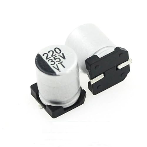 10PCS SMD Aluminum Electrolytic Capacitor 35V220UF 8 * 10.2mm 220uF/35V 8X10 FNYUVNFAF von FNYUVNFAF