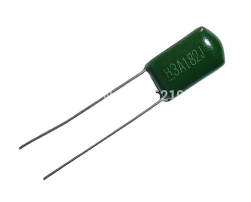 10pcs Mylar Film Capacitor 1000V 3A182J 1800pF 1.8nF 3A182 5% 1KV Polyester Film capacitor FNYUVNFAF von FNYUVNFAF