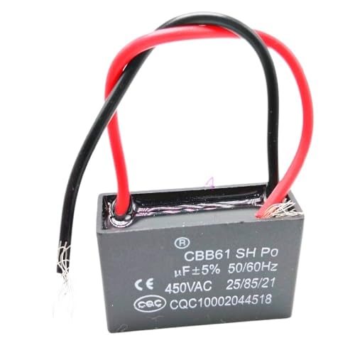 1pcs starting capacitance AC Fan Capacitor CBB61 0.33uf FNYUVNFAF von FNYUVNFAF
