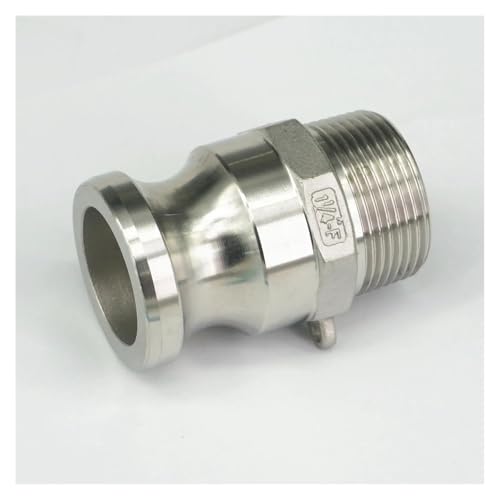 FNYUVNFAF 1-1/4" BSP Male Thread 304 Stainless Steel Type F Camlock Fitting Cam and Groove Coupling FNYUVNFAF 1-1/4" BSP Male Thread 304 Stainless Steel Type F Camlock Fitting Cam and Groove Coupling von FNYUVNFAF