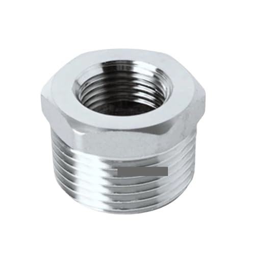 FNYUVNFAF 1"-3/4" BSP Male x Female Thread Reducer Pipe 304 Stainless Steel Pipe Fitting Connector Adapter FNYUVNFAF 1"-3/4" BSP Male x Female Thread Reducer Pipe 304 Stainless Steel Pipe Fitting Connector Adapter von FNYUVNFAF