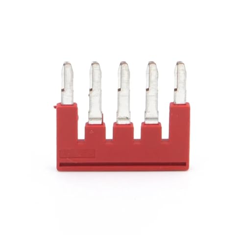 FNYUVNFAF 1 Piece Jumper Bridge FBS2-6 3-6 4-6 5-6 10-6 Plug-in Bridge for ST and PT Din Rail Terminal Blocks Accessories (FBS 5-6,for PT4) von FNYUVNFAF
