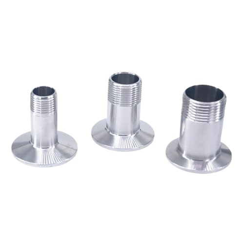 FNYUVNFAF 1PC 1" NPT Male x 1.5" Tri Clamp 304 Stainless Steel Ferrule Fitting Home Brew Beer FNYUVNFAF 1PC 1" NPT Male x 1.5" Tri Clamp 304 Stainless Steel Ferrule Fitting Home Brew Beer von FNYUVNFAF
